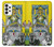 W3739 Tarot Card The Chariot Hülle Schutzhülle Taschen und Leder Flip für Samsung Galaxy A73 5G