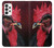 W3797 Chicken Rooster Hülle Schutzhülle Taschen und Leder Flip für Samsung Galaxy A73 5G