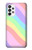 W3810 Pastel Unicorn Summer Wave Hülle Schutzhülle Taschen und Leder Flip für Samsung Galaxy A73 5G