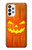 W3828 Pumpkin Halloween Hülle Schutzhülle Taschen und Leder Flip für Samsung Galaxy A73 5G