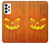 W3828 Pumpkin Halloween Hülle Schutzhülle Taschen und Leder Flip für Samsung Galaxy A73 5G