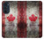 W2490 Canada Maple Leaf Flag Texture Hülle Schutzhülle Taschen und Leder Flip für Motorola Edge 30 Pro