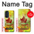 W2523 Canada Autumn Maple Leaf Hülle Schutzhülle Taschen und Leder Flip für Motorola Edge 30 Pro