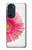 W3044 Vintage Pink Gerbera Daisy Hülle Schutzhülle Taschen und Leder Flip für Motorola Edge 30 Pro