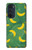 W3286 Banana Fruit Pattern Hülle Schutzhülle Taschen und Leder Flip für Motorola Edge 30 Pro