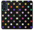 W3532 Colorful Polka Dot Hülle Schutzhülle Taschen und Leder Flip für Motorola Edge 30 Pro