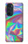 W3597 Holographic Photo Printed Hülle Schutzhülle Taschen und Leder Flip für Motorola Edge 30 Pro