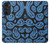 W3679 Cute Ghost Pattern Hülle Schutzhülle Taschen und Leder Flip für Motorola Edge 30 Pro