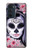 W3821 Sugar Skull Steam Punk Girl Gothic Hülle Schutzhülle Taschen und Leder Flip für Motorola Edge 30 Pro