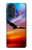 W3841 Bald Eagle Flying Colorful Sky Hülle Schutzhülle Taschen und Leder Flip für Motorola Edge 30 Pro