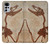 W0379 Dinosaur Fossil Hülle Schutzhülle Taschen und Leder Flip für Motorola Moto G22