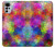 W3677 Colorful Brick Mosaics Hülle Schutzhülle Taschen und Leder Flip für Motorola Moto G22