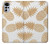 W3718 Seamless Pineapple Hülle Schutzhülle Taschen und Leder Flip für Motorola Moto G22