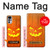 W3828 Pumpkin Halloween Hülle Schutzhülle Taschen und Leder Flip für Motorola Moto G22