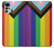 W3846 Pride Flag LGBT Hülle Schutzhülle Taschen und Leder Flip für Motorola Moto G22