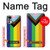 W3846 Pride Flag LGBT Hülle Schutzhülle Taschen und Leder Flip für Motorola Moto G22