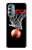 W0066 Basketball Hülle Schutzhülle Taschen und Leder Flip für Motorola Moto G Stylus 5G (2022)