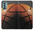 W0980 Basketball Sport Hülle Schutzhülle Taschen und Leder Flip für Motorola Moto G Stylus 5G (2022)