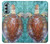 W1424 Sea Turtle Hülle Schutzhülle Taschen und Leder Flip für Motorola Moto G Stylus 5G (2022)