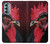 W3797 Chicken Rooster Hülle Schutzhülle Taschen und Leder Flip für Motorola Moto G Stylus 5G (2022)