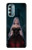 W3847 Lilith Devil Bride Gothic Girl Skull Grim Reaper Hülle Schutzhülle Taschen und Leder Flip für Motorola Moto G Stylus 5G (2022)