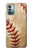 W0064 Baseball Hülle Schutzhülle Taschen und Leder Flip für Nokia G11, G21