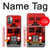 W2058 England British Double Decker Bus Hülle Schutzhülle Taschen und Leder Flip für Nokia G11, G21