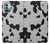 W2170 Cow Fur Texture Graphic Printed Hülle Schutzhülle Taschen und Leder Flip für Nokia G11, G21