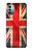 W2303 British UK Vintage Flag Hülle Schutzhülle Taschen und Leder Flip für Nokia G11, G21