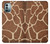 W2326 Giraffe Skin Hülle Schutzhülle Taschen und Leder Flip für Nokia G11, G21