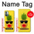W2443 Funny Pineapple Sunglasses Kiss Hülle Schutzhülle Taschen und Leder Flip für Nokia G11, G21