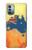 W2494 Australia Flag Map Rock Texture Hülle Schutzhülle Taschen und Leder Flip für Nokia G11, G21