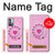 W2847 Pink Retro Rotary Phone Hülle Schutzhülle Taschen und Leder Flip für Nokia G11, G21