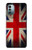 W2894 Vintage British Flag Hülle Schutzhülle Taschen und Leder Flip für Nokia G11, G21