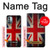 W2894 Vintage British Flag Hülle Schutzhülle Taschen und Leder Flip für Nokia G11, G21