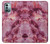 W3052 Pink Marble Graphic Printed Hülle Schutzhülle Taschen und Leder Flip für Nokia G11, G21