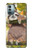 W3138 Cute Baby Sloth Paint Hülle Schutzhülle Taschen und Leder Flip für Nokia G11, G21