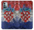 W3313 Croatia Flag Vintage Football Graphic Hülle Schutzhülle Taschen und Leder Flip für Nokia G11, G21