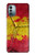 W3315 Spain Flag Vintage Football Graphic Hülle Schutzhülle Taschen und Leder Flip für Nokia G11, G21