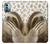 W3559 Sloth Pattern Hülle Schutzhülle Taschen und Leder Flip für Nokia G11, G21