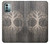 W3591 Viking Tree of Life Symbol Hülle Schutzhülle Taschen und Leder Flip für Nokia G11, G21