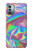 W3597 Holographic Photo Printed Hülle Schutzhülle Taschen und Leder Flip für Nokia G11, G21