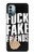 W3598 Middle Finger Fuck Fake Friend Hülle Schutzhülle Taschen und Leder Flip für Nokia G11, G21