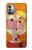 W3811 Paul Klee Senecio Man Head Hülle Schutzhülle Taschen und Leder Flip für Nokia G11, G21