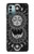 W3854 Mystical Sun Face Crescent Moon Hülle Schutzhülle Taschen und Leder Flip für Nokia G11, G21