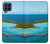 W0844 Bora Bora Island Hülle Schutzhülle Taschen und Leder Flip für Samsung Galaxy M53