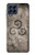 W2892 Triskele Symbol Stone Texture Hülle Schutzhülle Taschen und Leder Flip für Samsung Galaxy M53