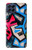 W3445 Graffiti Street Art Hülle Schutzhülle Taschen und Leder Flip für Samsung Galaxy M53