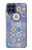 W3537 Moroccan Mosaic Pattern Hülle Schutzhülle Taschen und Leder Flip für Samsung Galaxy M53