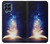 W3554 Magic Spell Book Hülle Schutzhülle Taschen und Leder Flip für Samsung Galaxy M53